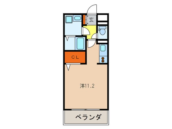 フォレストコ－ト逆瀬川の物件間取画像